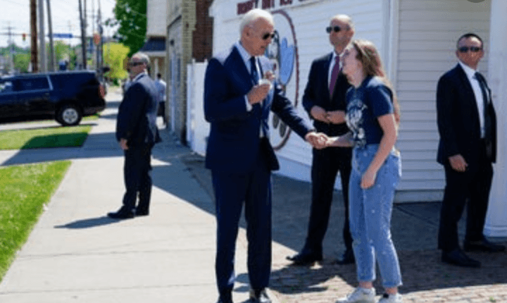 Heckler Screams Anti-Gay And Racist Slurs At Biden Outside Ice Cream Shop