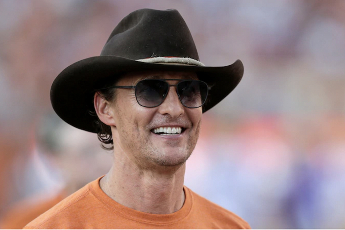 Matthew McConaughey may be getting serious about his rumored run for Texas governor in 2022