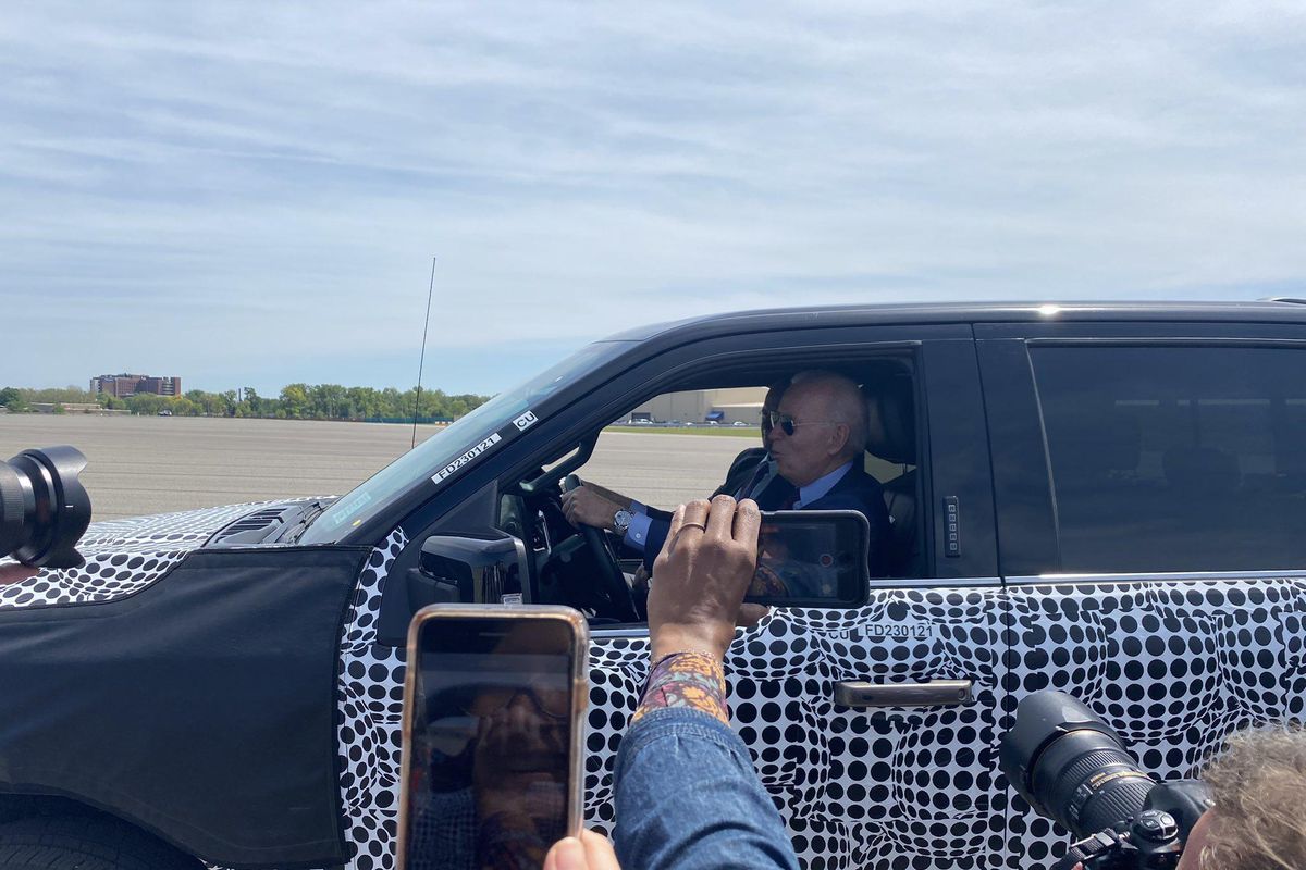 Biden Issues Presidential Proclamation, It Is VROOM VROOM BEEP BEEP!