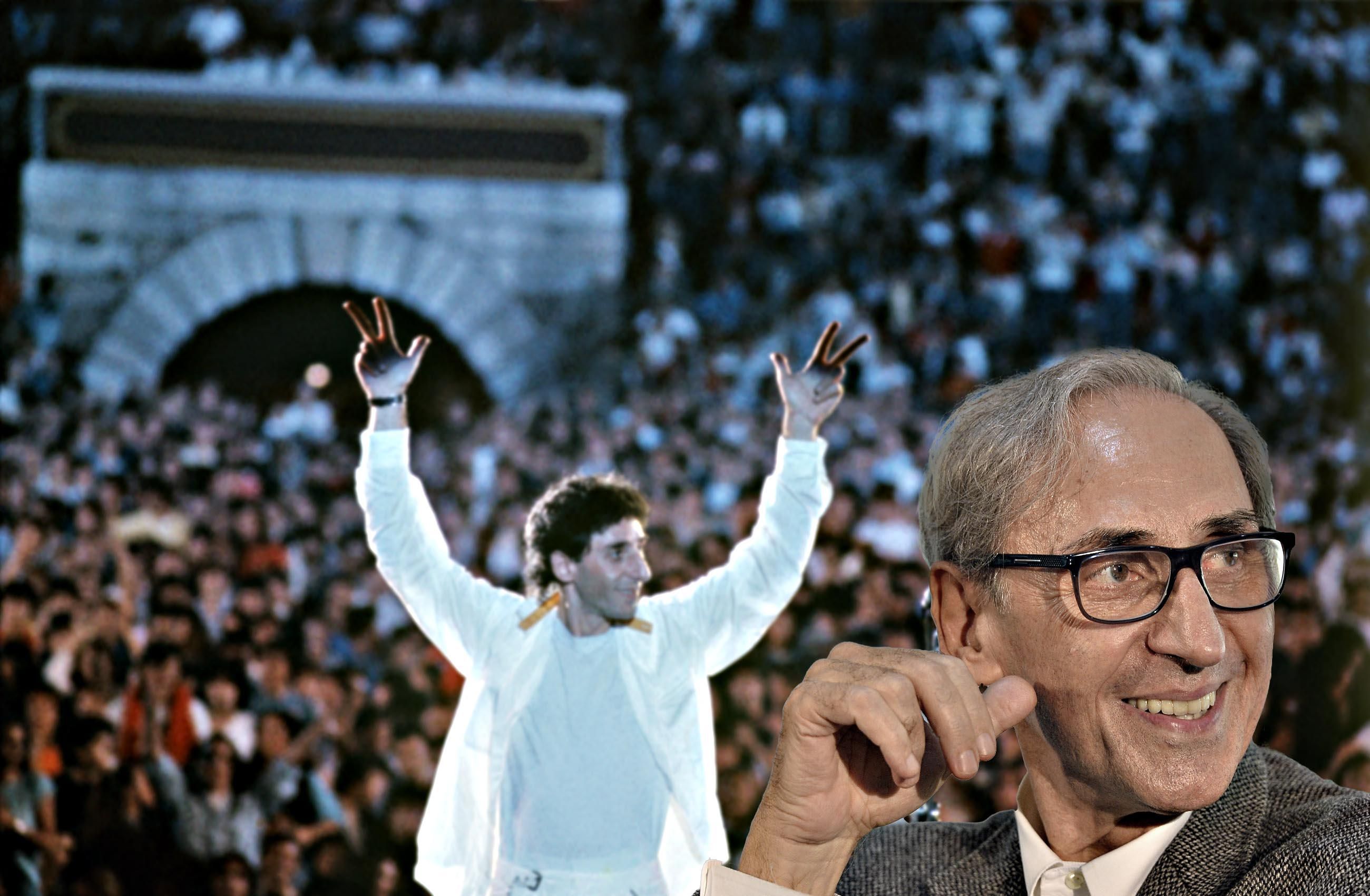 Franco Battiato, una storia iniziata con Gaber che lo accolse in pigiama