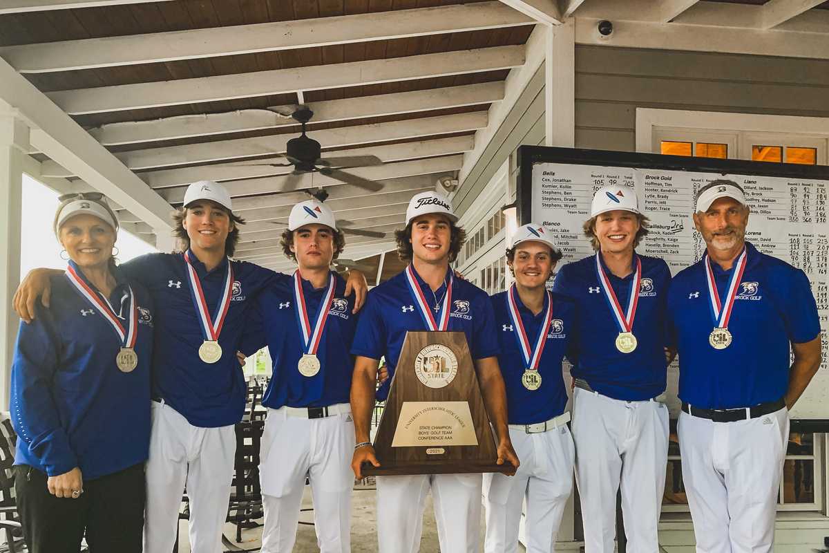 Brock Boys Golf nabs Third State Title
