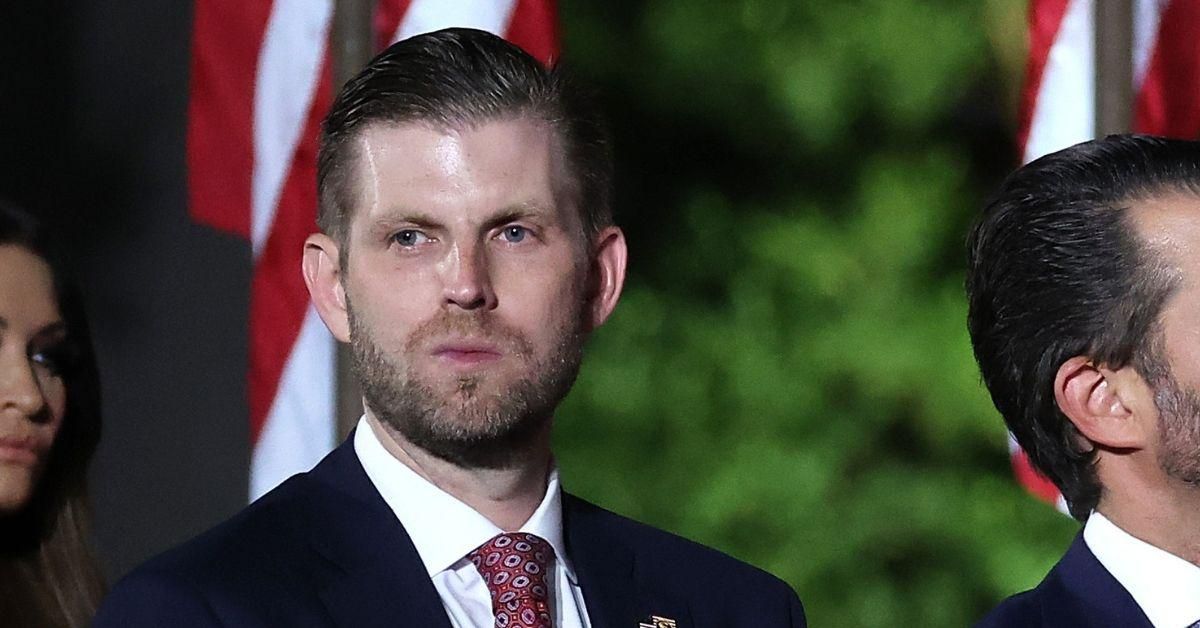 Eric Trump Just Tried To Parrot One Of His Dad's Favorite Lines—And Got Instantly Roasted
