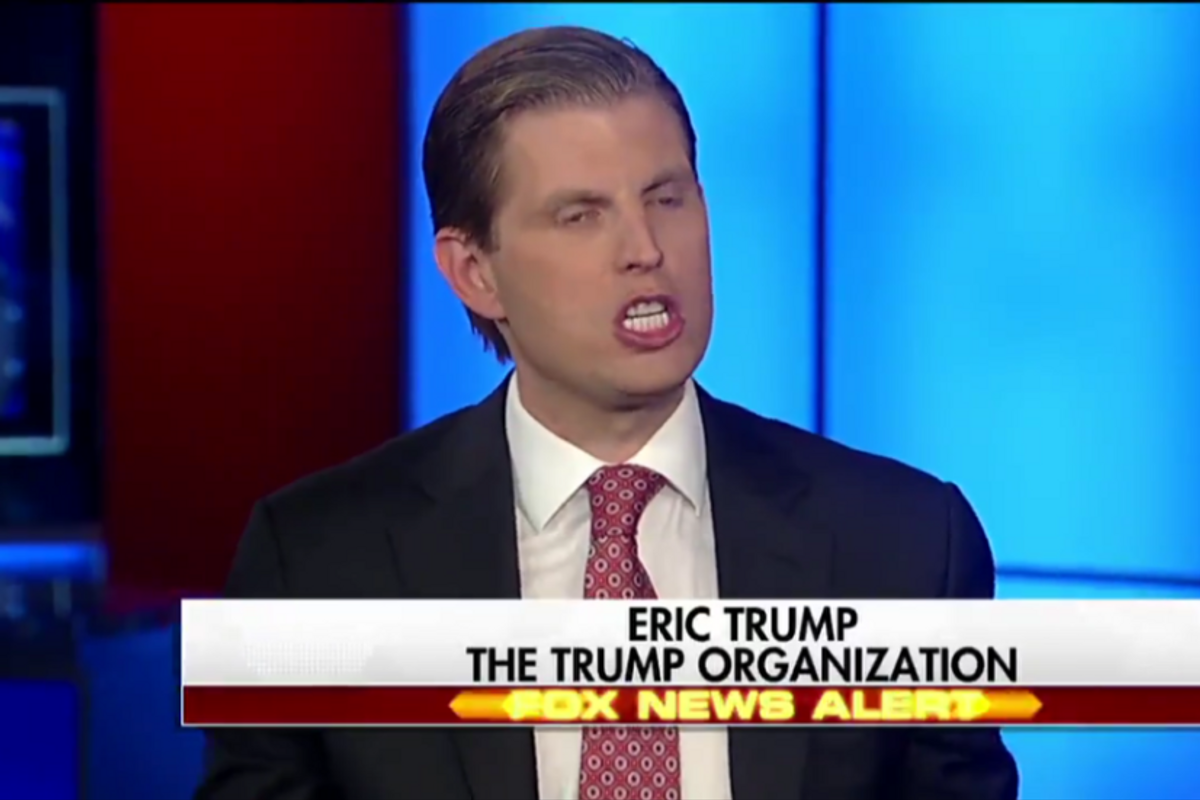 Eric Trump DESTROYS New York AG's Trump Org Criminal Probe, Just Kidding He Posted A Meme