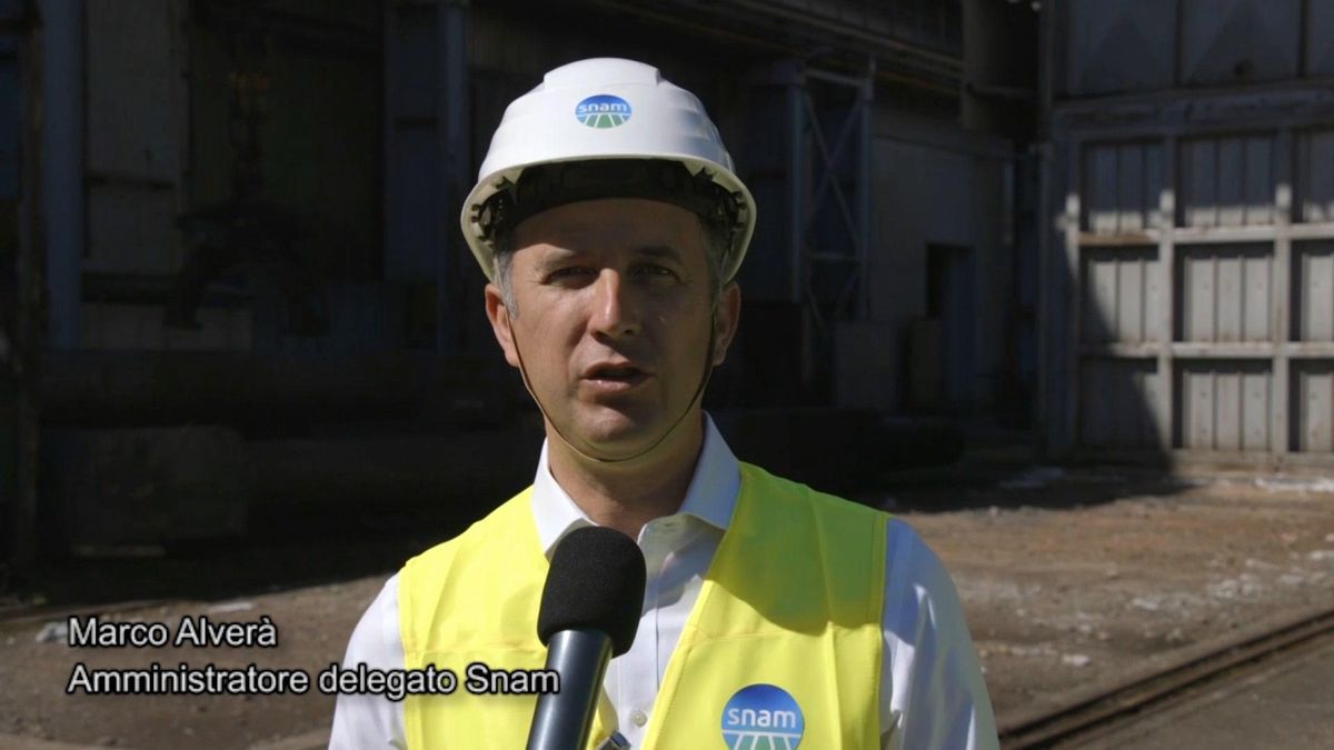 Snam testa il primo mix di gas naturale e idrogeno per l’acciaio