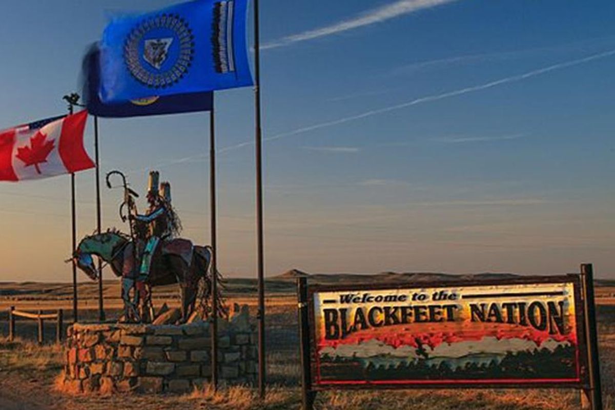 Montana's Blackfeet Tribe has gifted hundreds of COVID vaccines to its Canadian neighbors