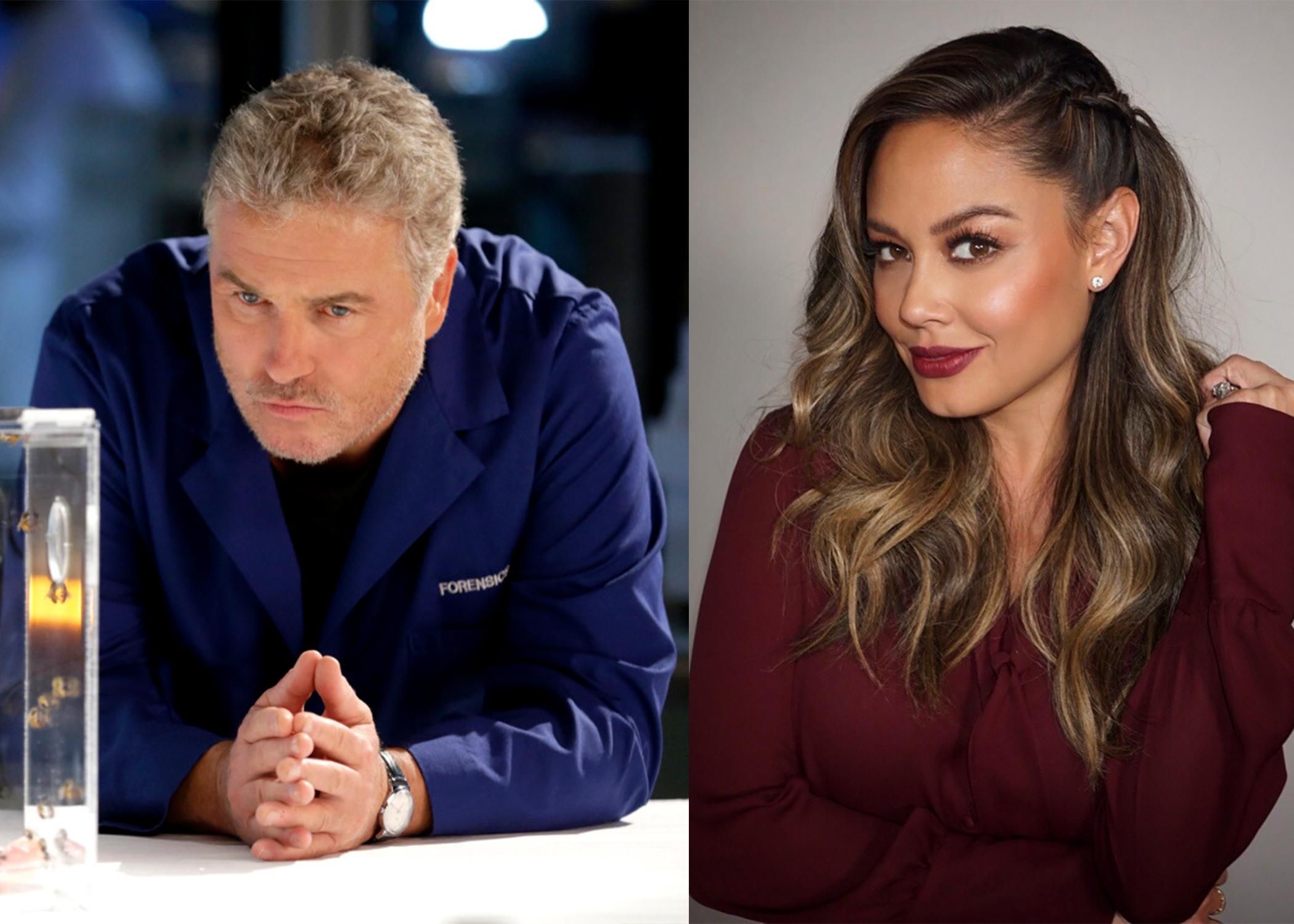 William Petersen and Vanessa Lachey