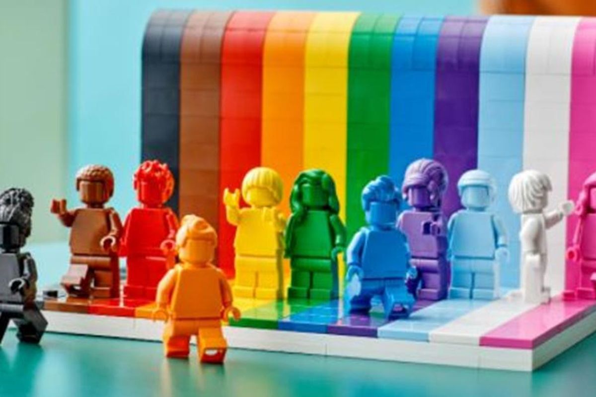 'Everyone is Awesome': Lego is celebrating Pride month with its first LGBTQIA+ themed set