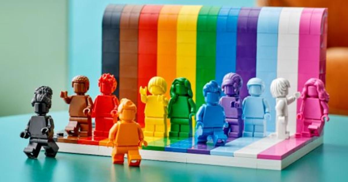 'Everyone is Awesome': Lego is celebrating Pride month with its first LGBTQIA+ themed set