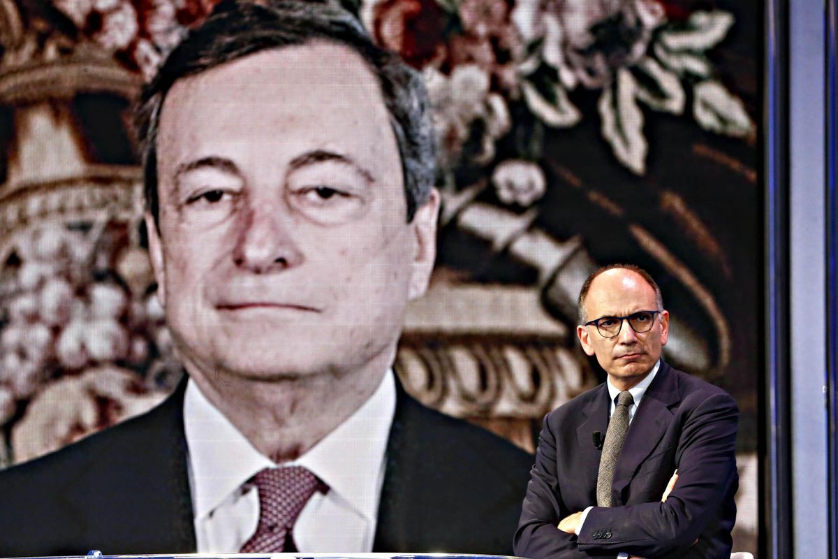 Letta vuol tassarci, Draghi lo umilia