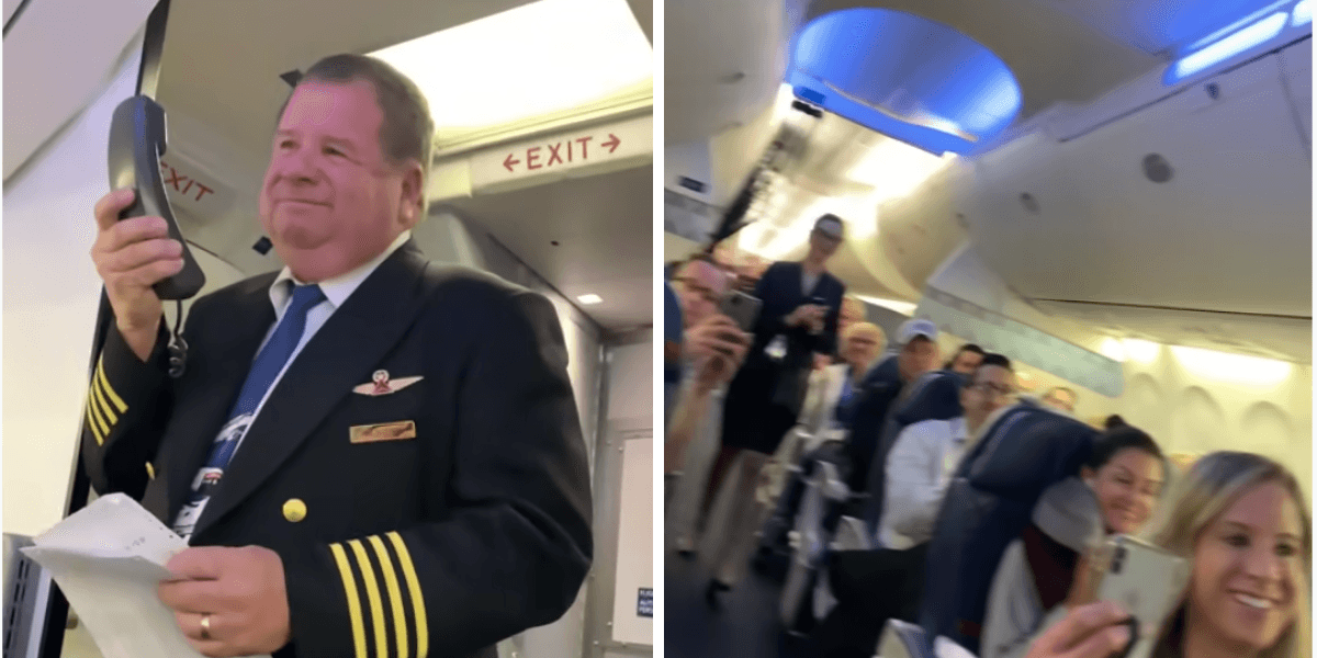 Pilot's Goodbye To Passengers On His Final Flight Goes Viral: VIDEO - Comic  Sands