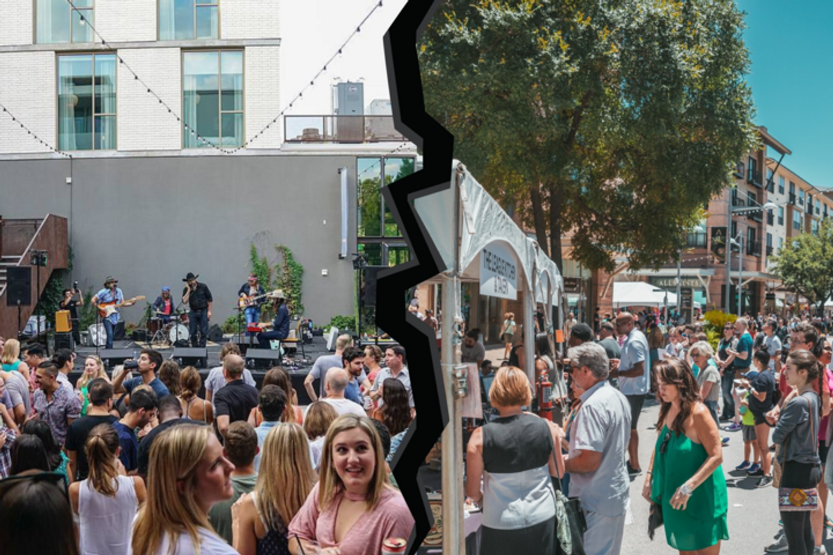 North vs. South: The 'Yuppies' and 'Bubbas' of Austin are divided by more than Lady Bird Lake