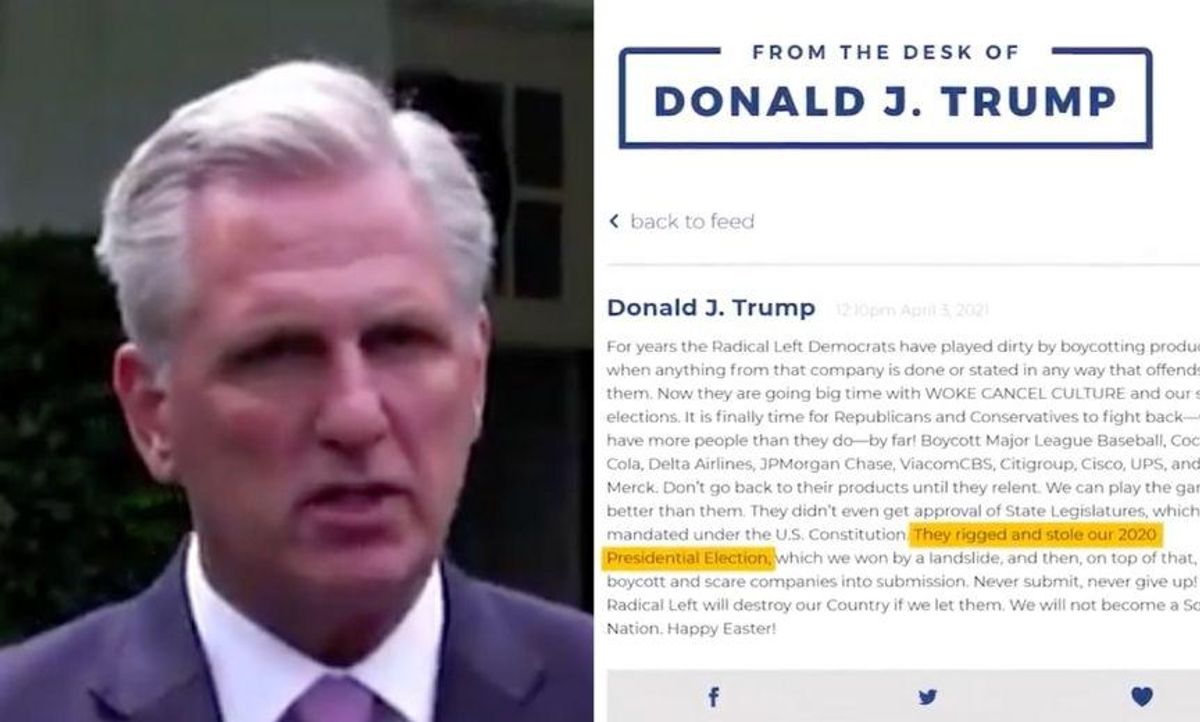 Anti-Trump Republican Group Uses Trump's Own Words Against the GOP in Savage New Ad