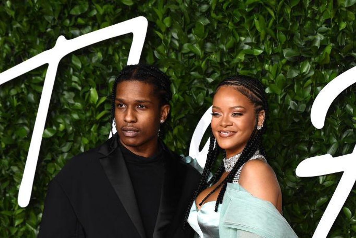 Rihanna and ASAP Rocky Attend Fenty Beauty Event with Rih in
