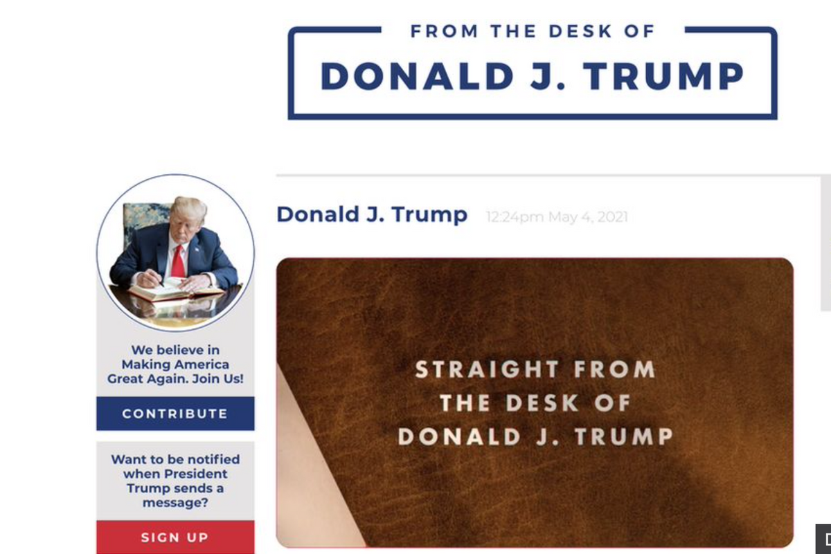 This Post Contains No Links Or Excerpts From Trump’s Crappy Retro Blog