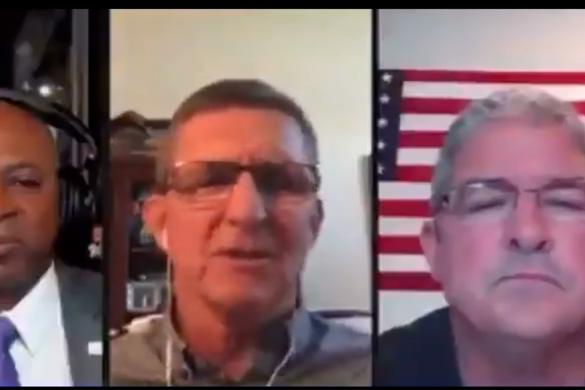 Michael Flynn Claims Dems Invented COVID Pandemic To Steal The Election From Trump