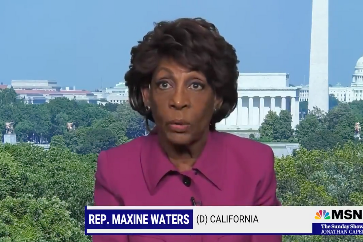 Maxine Waters Will Not Be Rolling Over On Qualified Immunity, Please And Thank You
