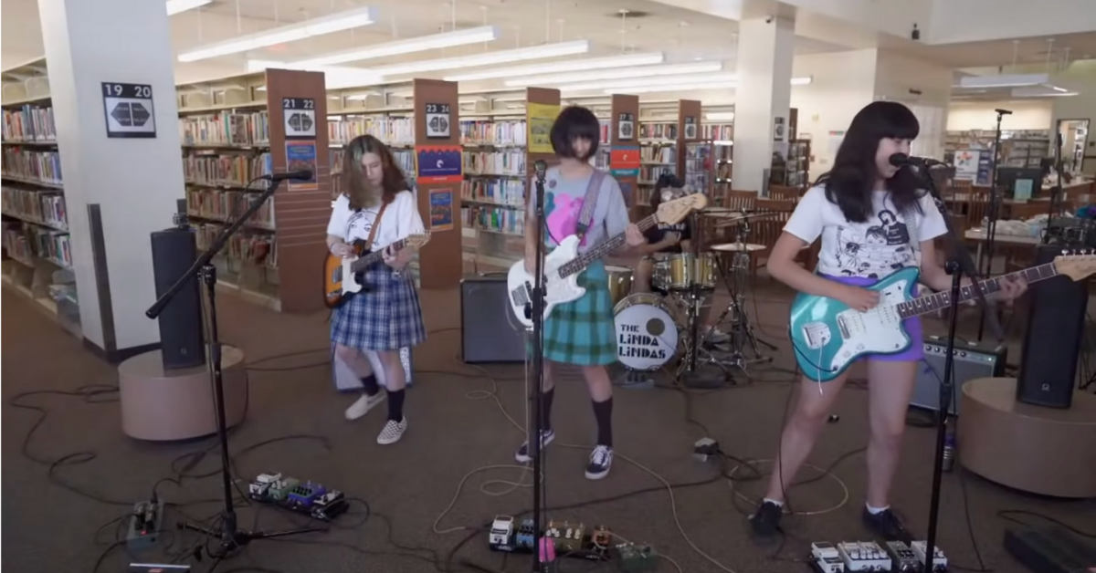 Teen Punk Band Becomes Instant Icons With Song About 'Racist, Sexist Boy' In Library Concert