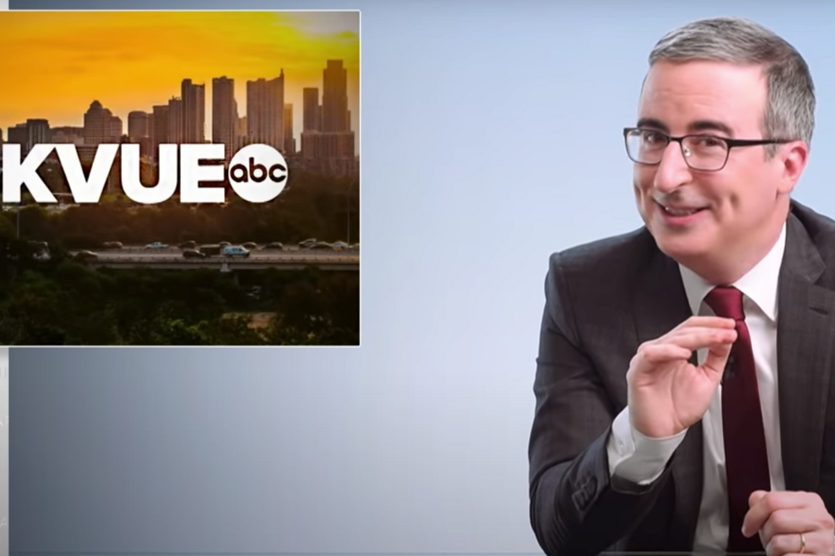 Austin's KVUE falls for John Oliver spoof, promoting phony sexual wellness blanket