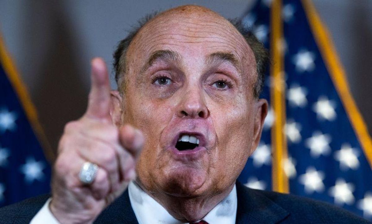 Rudy Reportedly Called Arizona Official Last Year to Get Election Results 'Fixed Up'