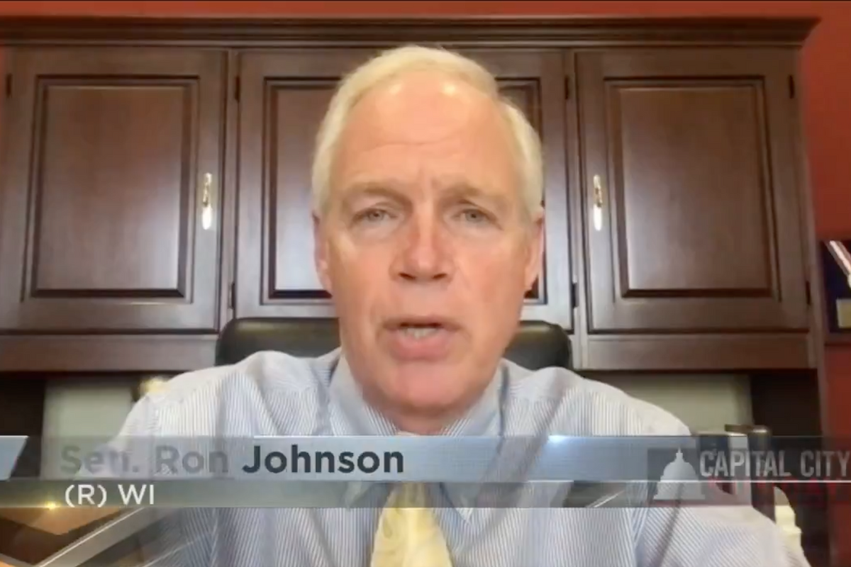 Ron Johnson Pretty Sure Economy Will Die If People Have Enough Money To Live