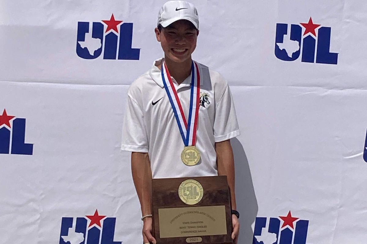 Battle of Frisco: Lebanon Trail's Nathan Tserng wins UIL Class 5A Tennis Boys Singles State Title