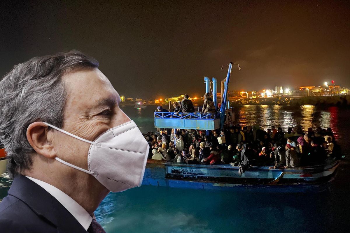 Sui migranti l’Europa rifà spallucce. Draghi furente: «Basta indifferenza»
