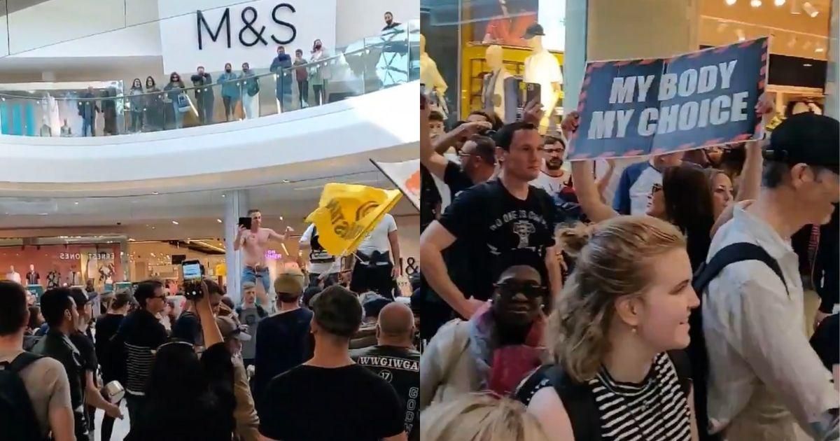 Fully Open Stores Ironically Forced To Close After Anti-Lockdown Protesters Swarm Mall