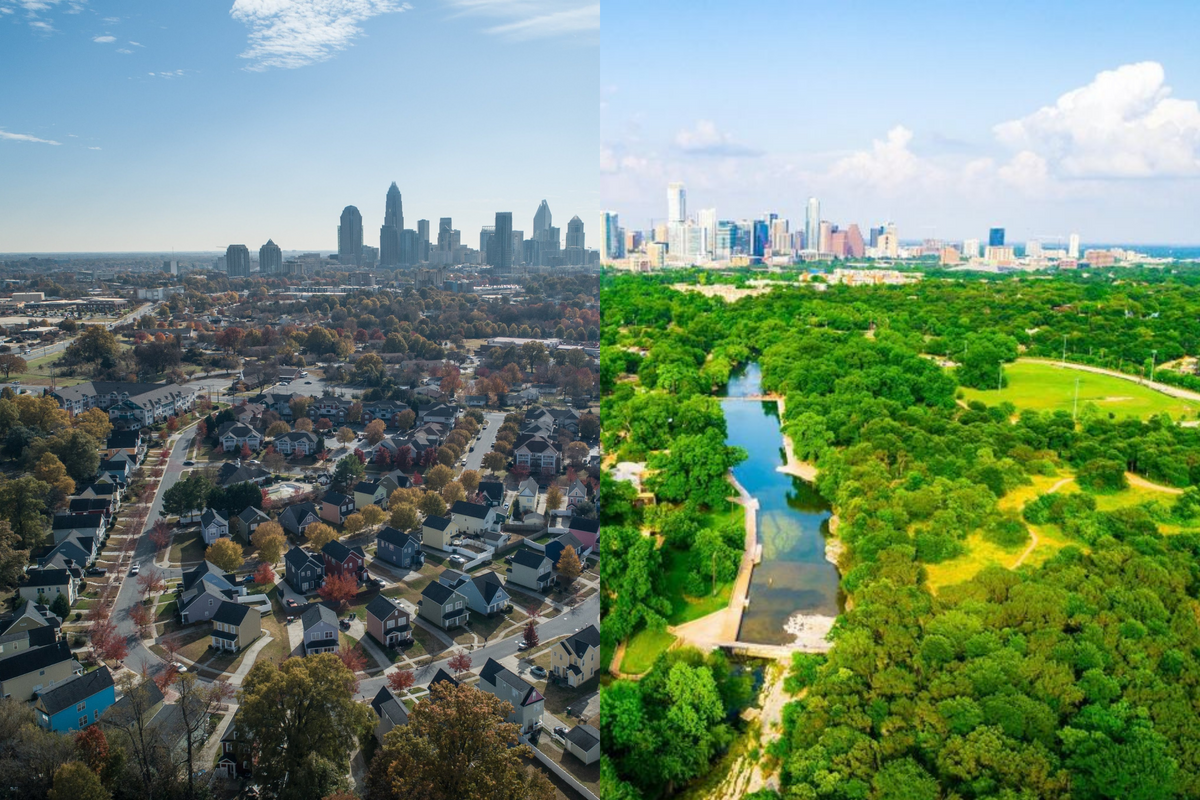 Charlotte vs. Austin: How the two rapidly growing Southern cities stack up across 15 categories