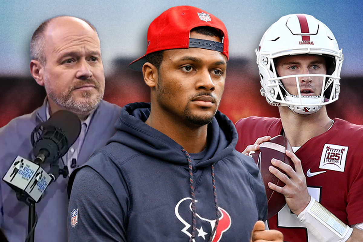 Rich Eisen, Texans Deshaun Watson, Davis Mills