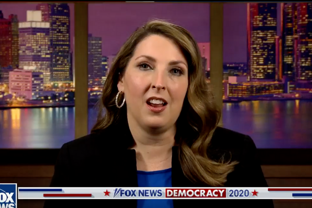 RNC Chair Ronna McDaniel Has TIMELY, URGENT COMPLAINT About ... Presidential Debates Three Years From Now?
