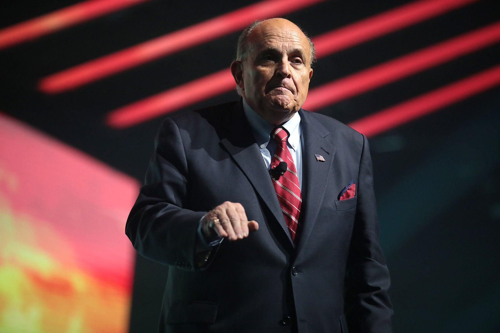 Former New York City mayor Rudy Giuliani