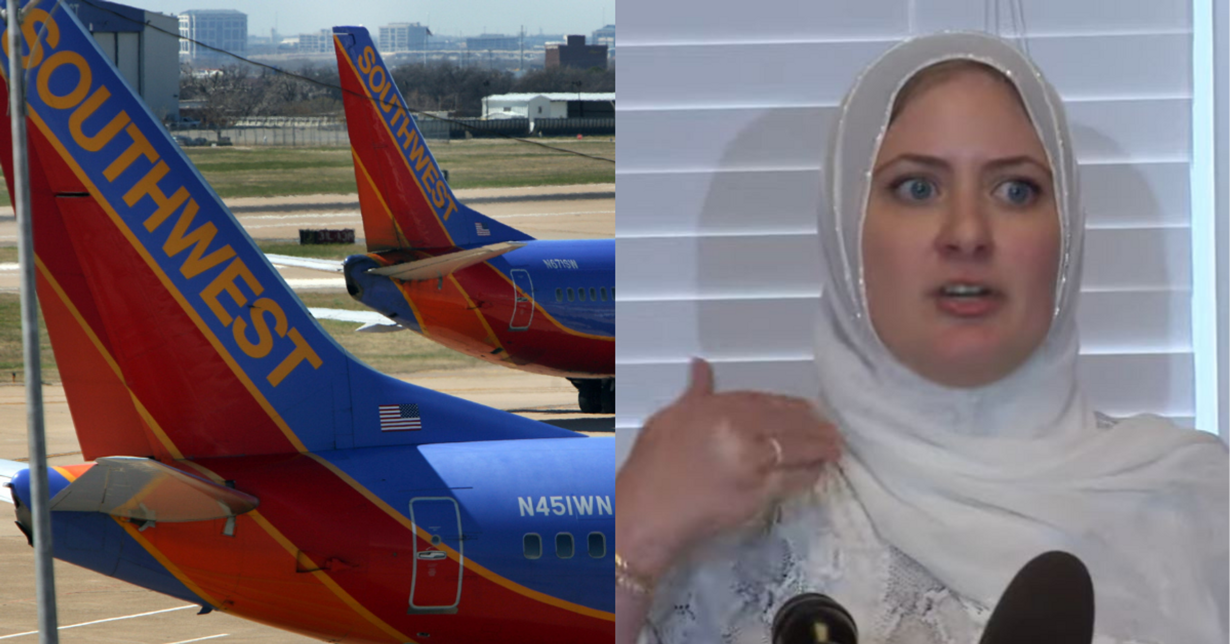 Muslim Woman Files Complaint Against Southwest Airlines After Being Barred From Exit Row Over Hijab