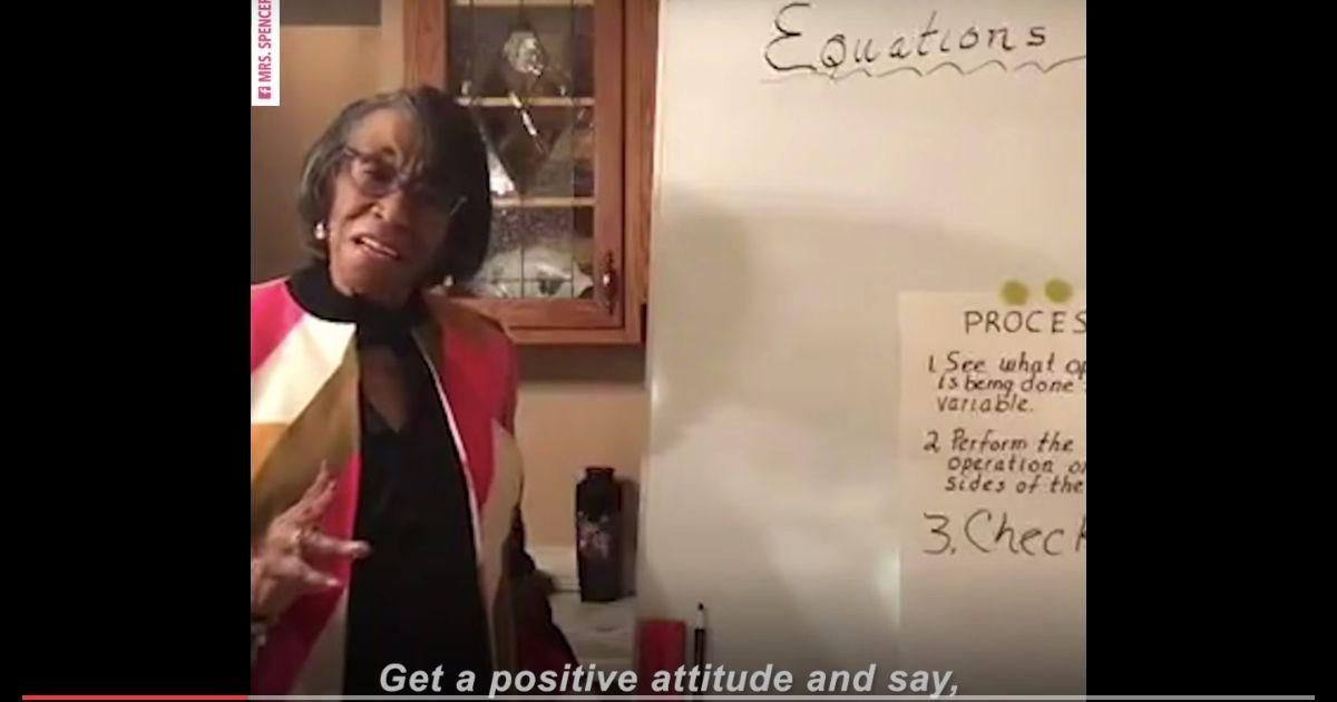 30 years after retiring, this 89-year-old math teacher hasn't stopped helping students