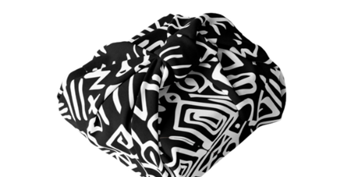 Tribal Marks Fabric Wrap
