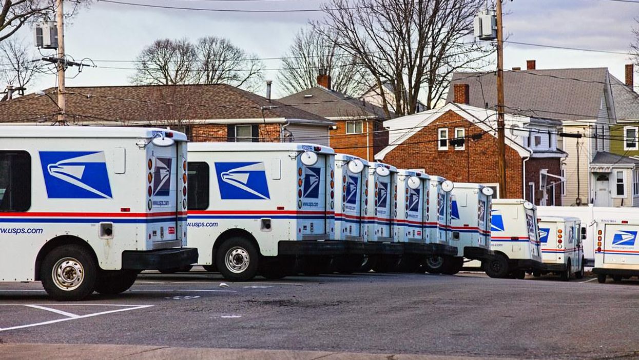 USPS vehicles
