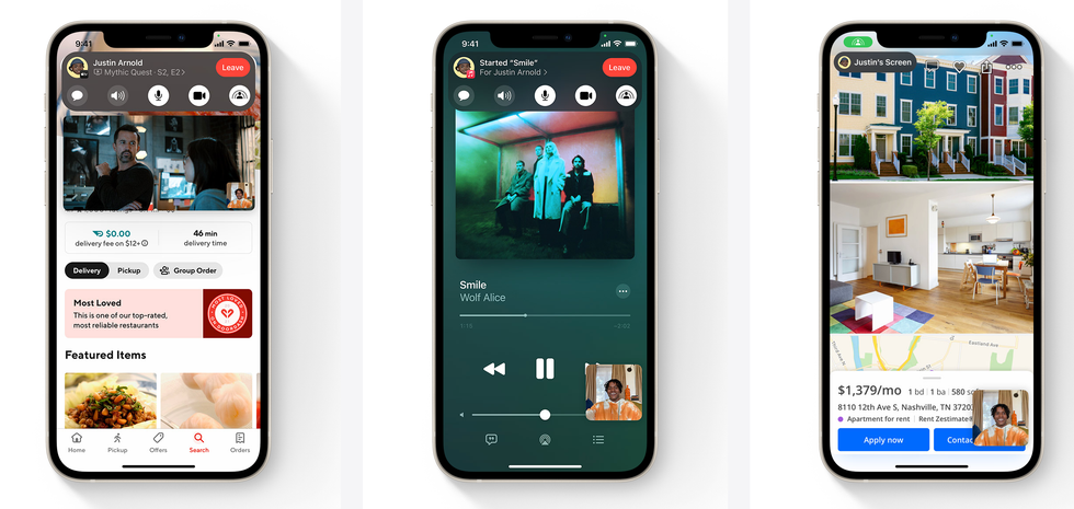 FaceTime with iOS 15