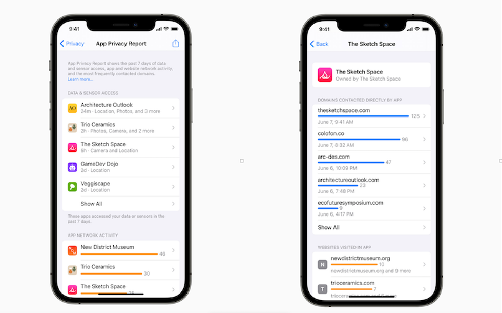 Apple Privacy OS 2021