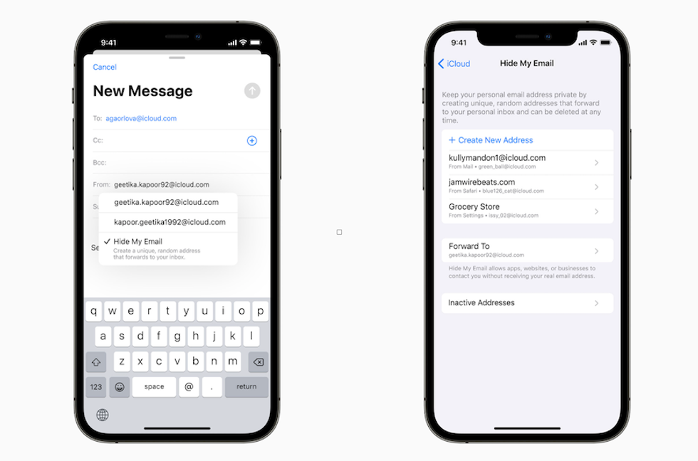 Apple Privacy OS 2021