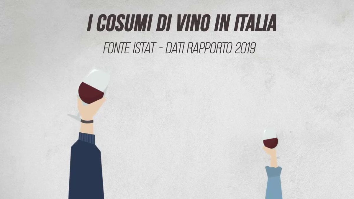 Il consumo di vino in Italia