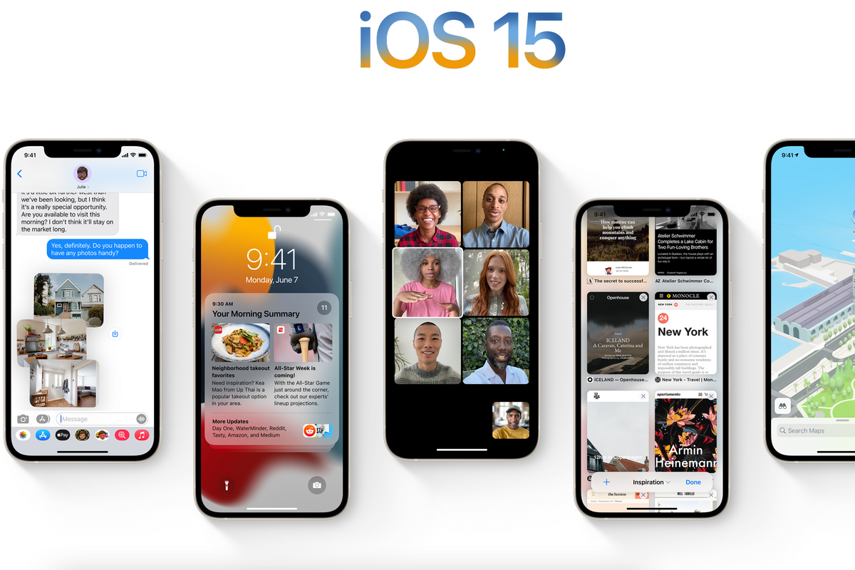 iOS 15 by Apple