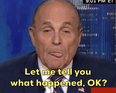 Rudy Did A Perfect Call With Ukraine, And Now You Can Hear It!