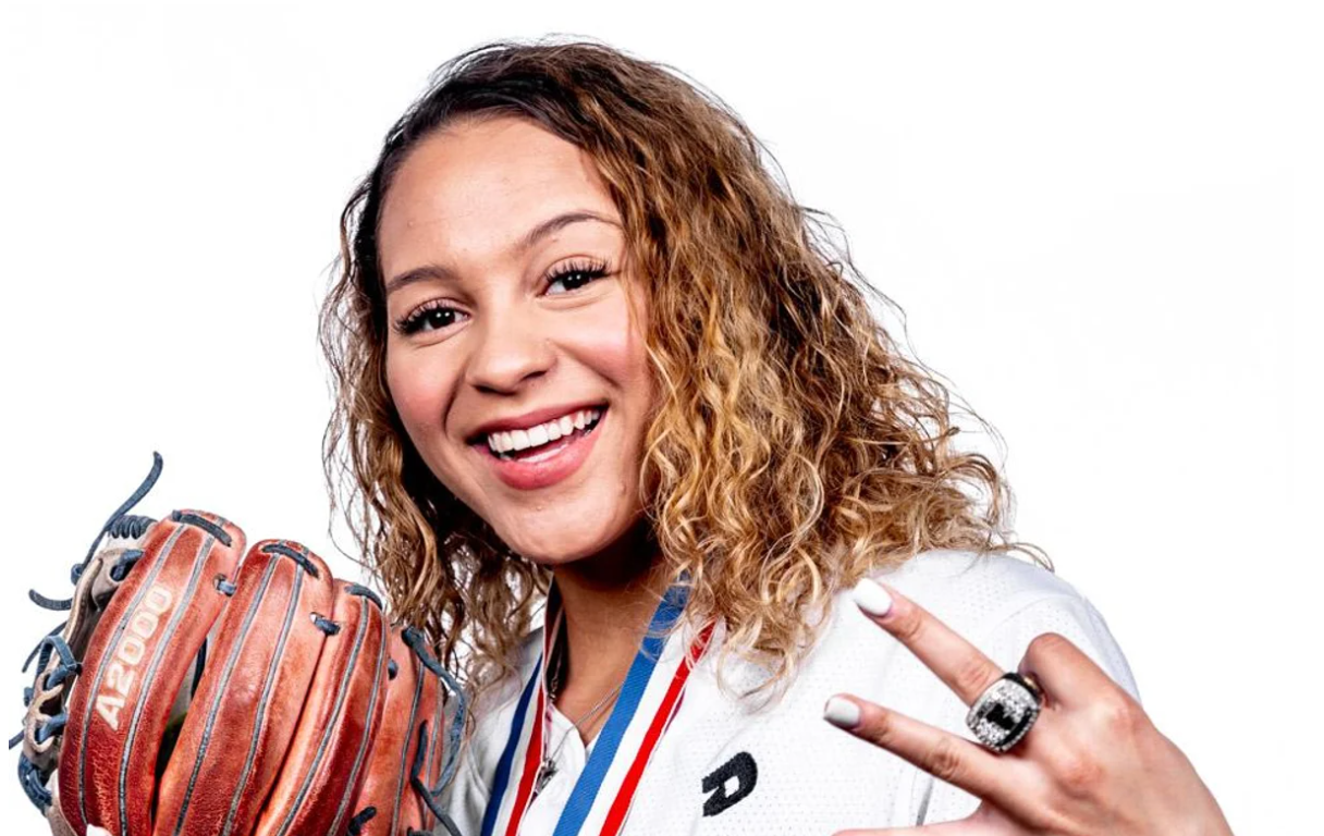 The Colony softball star, Jayda Coleman, playing for the NCAA National Title