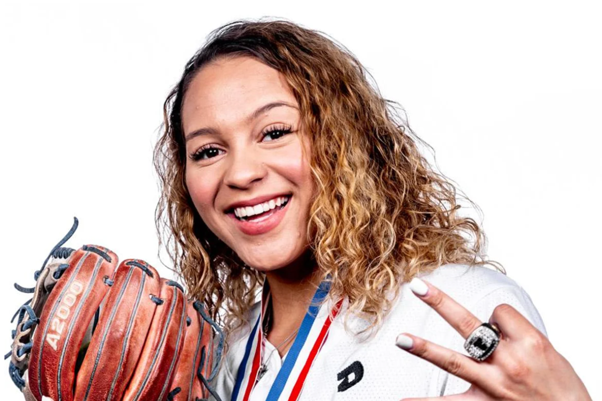 The Colony softball star, Jayda Coleman, playing for the NCAA National Title