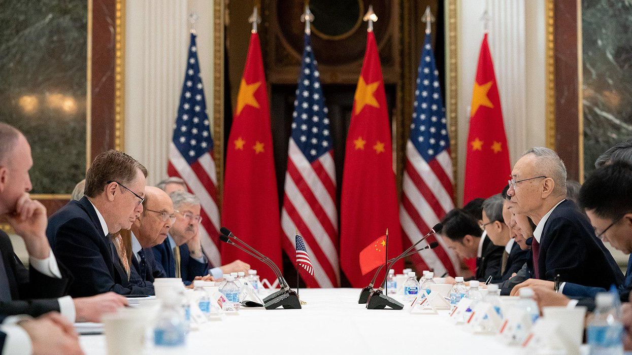 US-China Trade negotiations during the Trump administration.