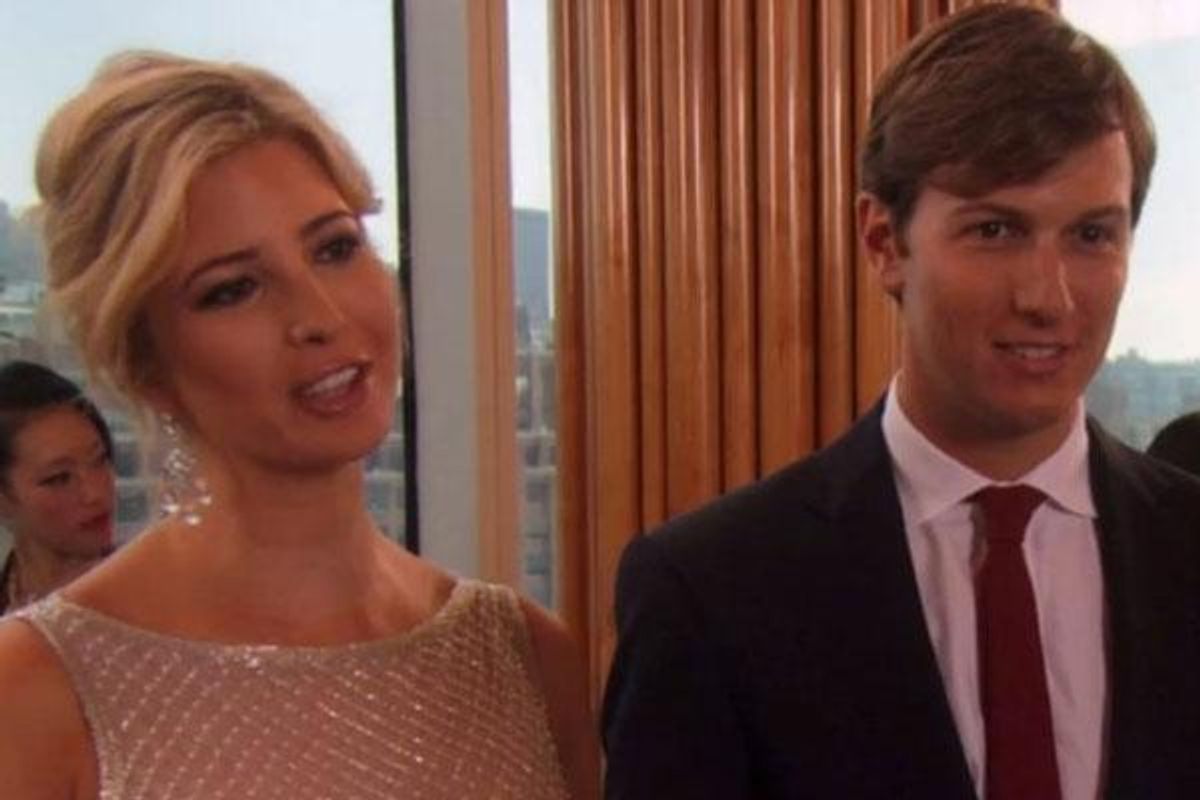 Ivanka Trump and Jared Kushner