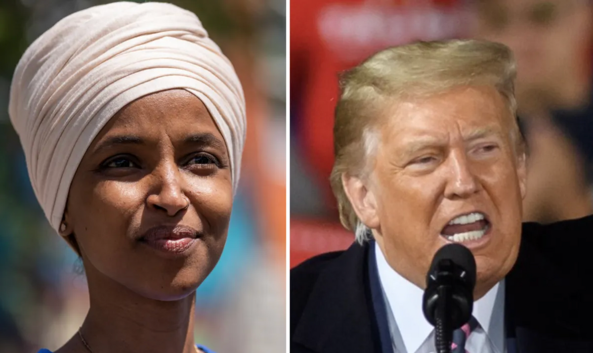 Ilhan Omar Uses Trump's Words to Shame GOP for Attacking Her Criticism of U.S.