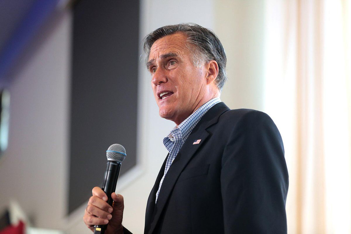 Romney Bio Says GOP Senators Laughed At Trump Behind His Back