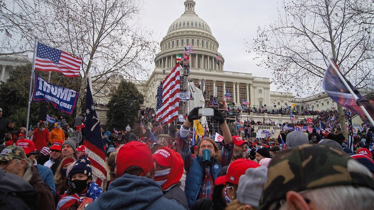 January 6 pro-Trump storming of the Capitol. 