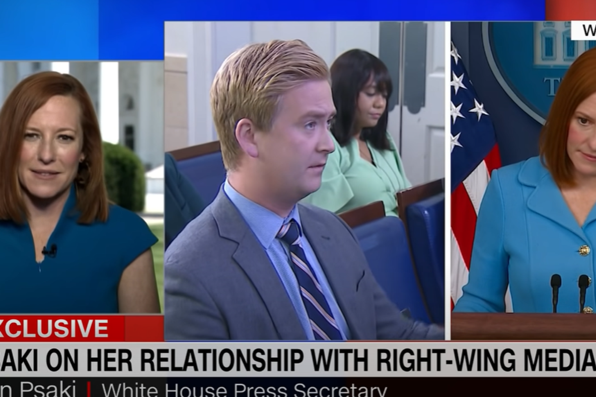 Jen Psaki Reveals Secret Of Handling Dorks Like Peter Doocy