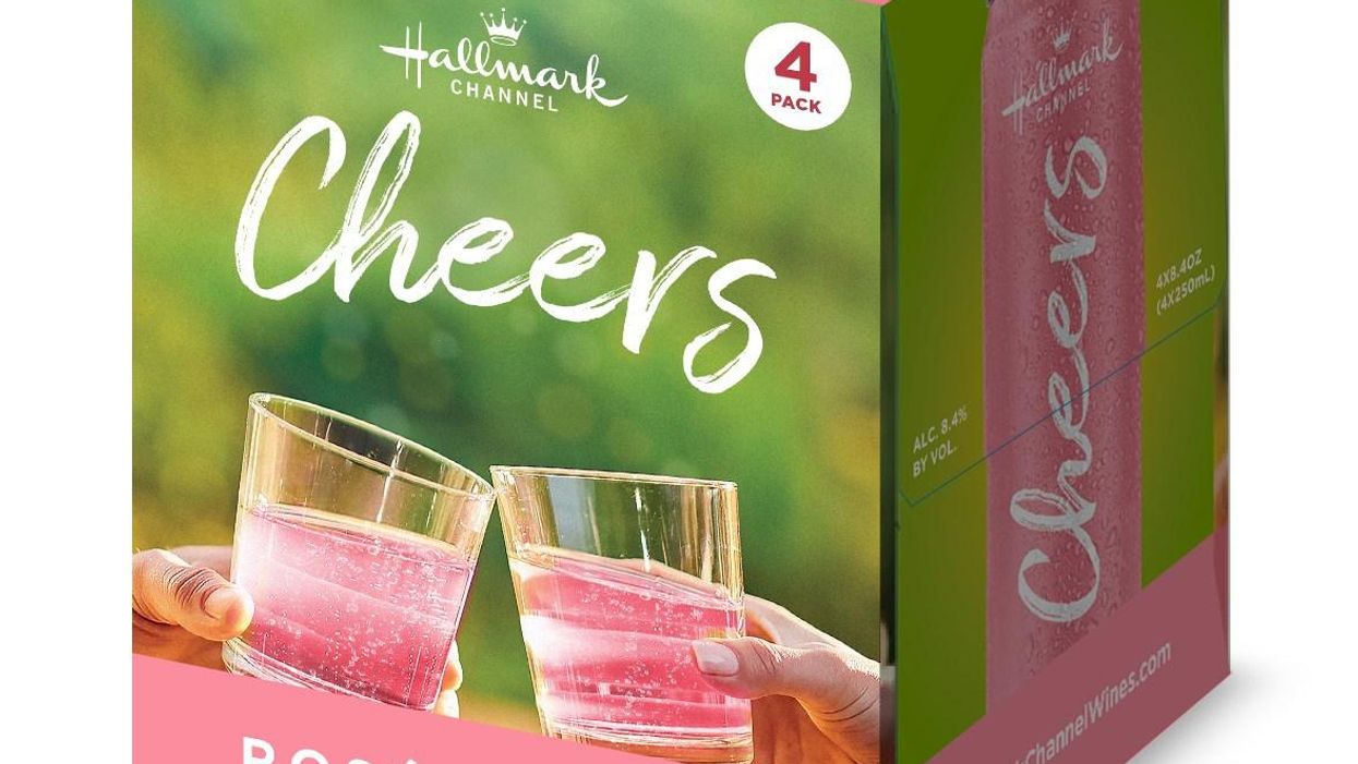 Hallmark channel has its own hard wine seltzer now